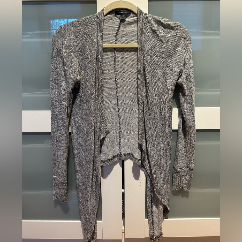 American Eagle grey cardigan